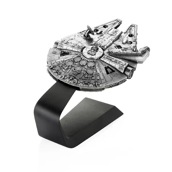 Royal Selangor Pewter Millennium Falcon Replica With Stand