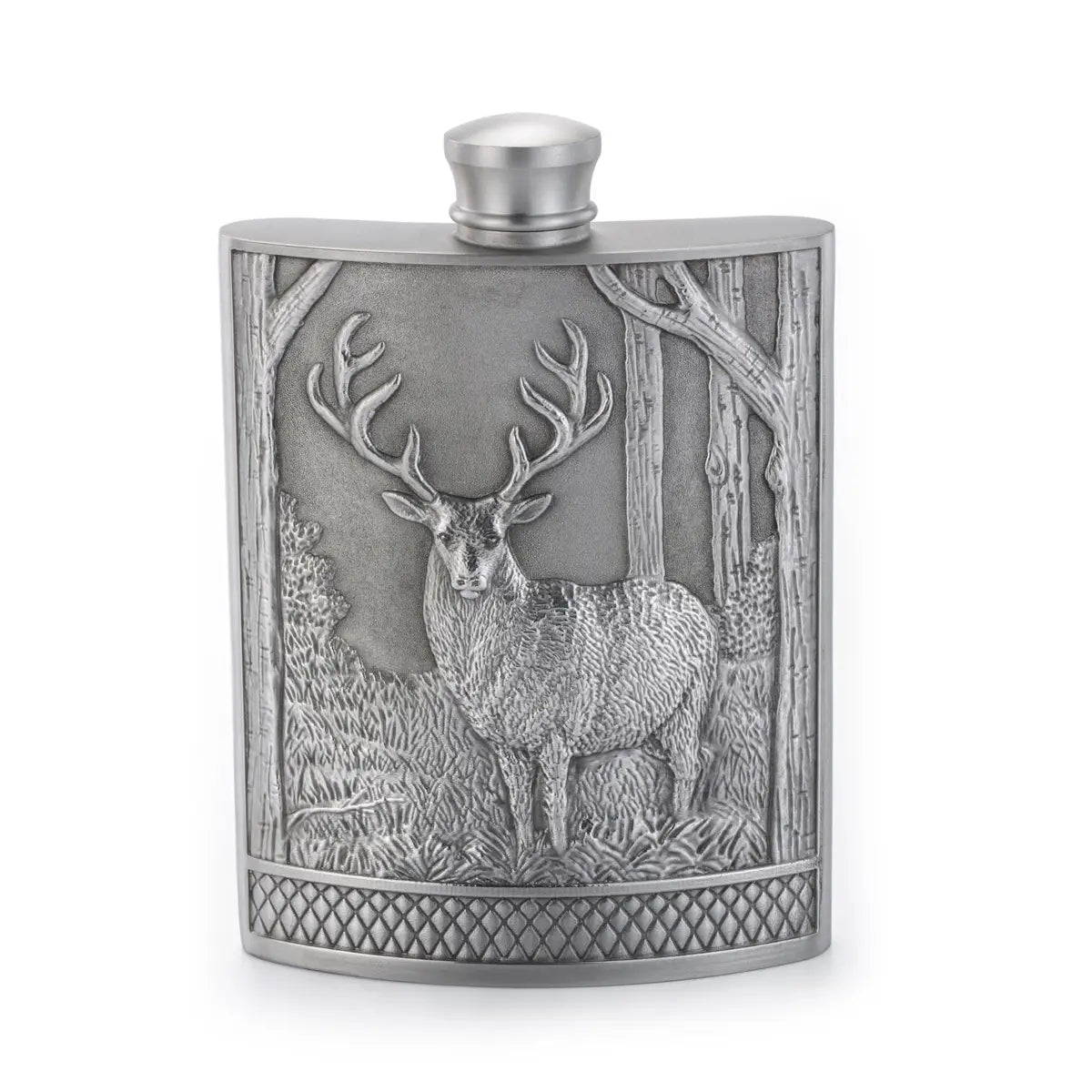 Royal Selangor Pewter Stag Hip Flask