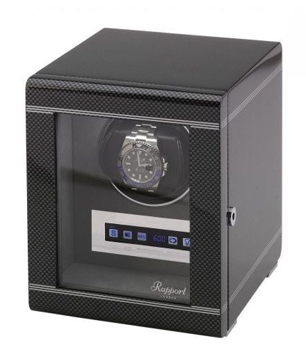 Rapport Watch Winder Formula Single Carbon Fibre - Black