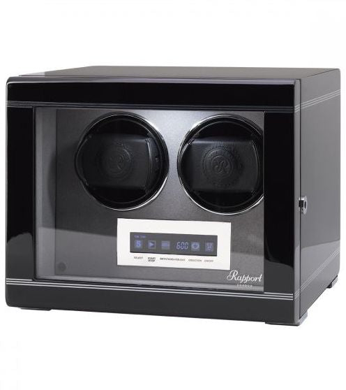 Rapport Watch Winder Formula Double Black - Black