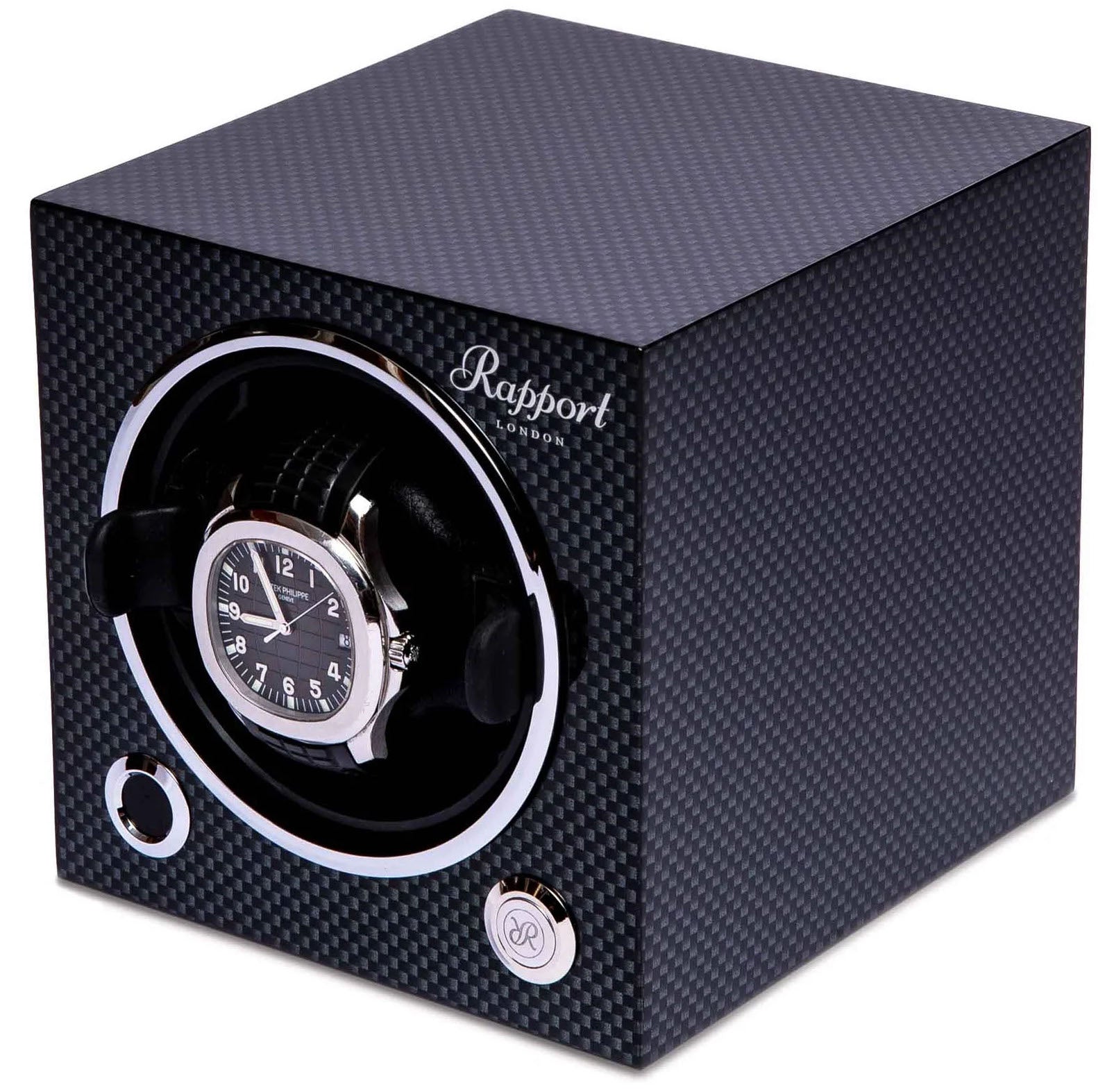 Rapport Watch Winder Evo Single Carbon Fibre - Black