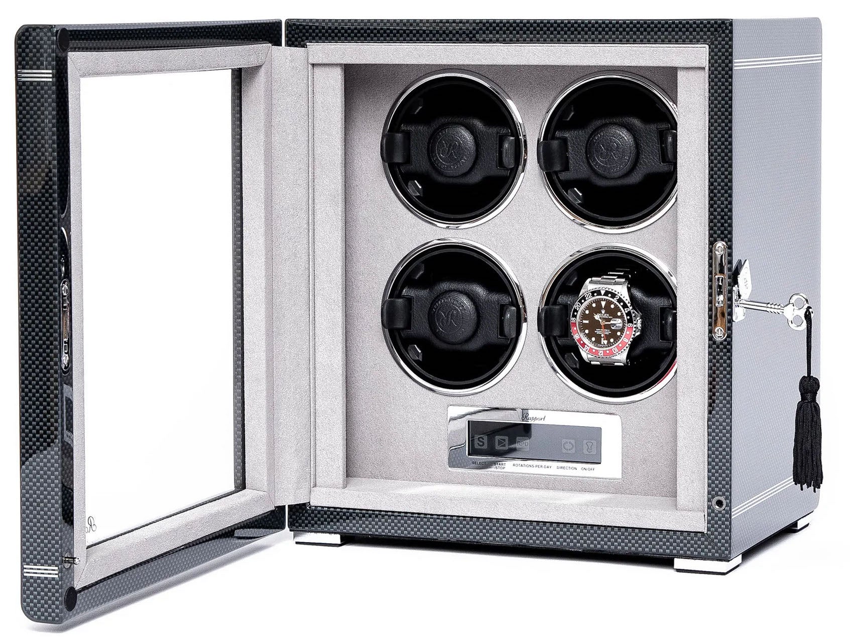 Rapport Watch Winder Formula 4 Carbon Fibre - Black
