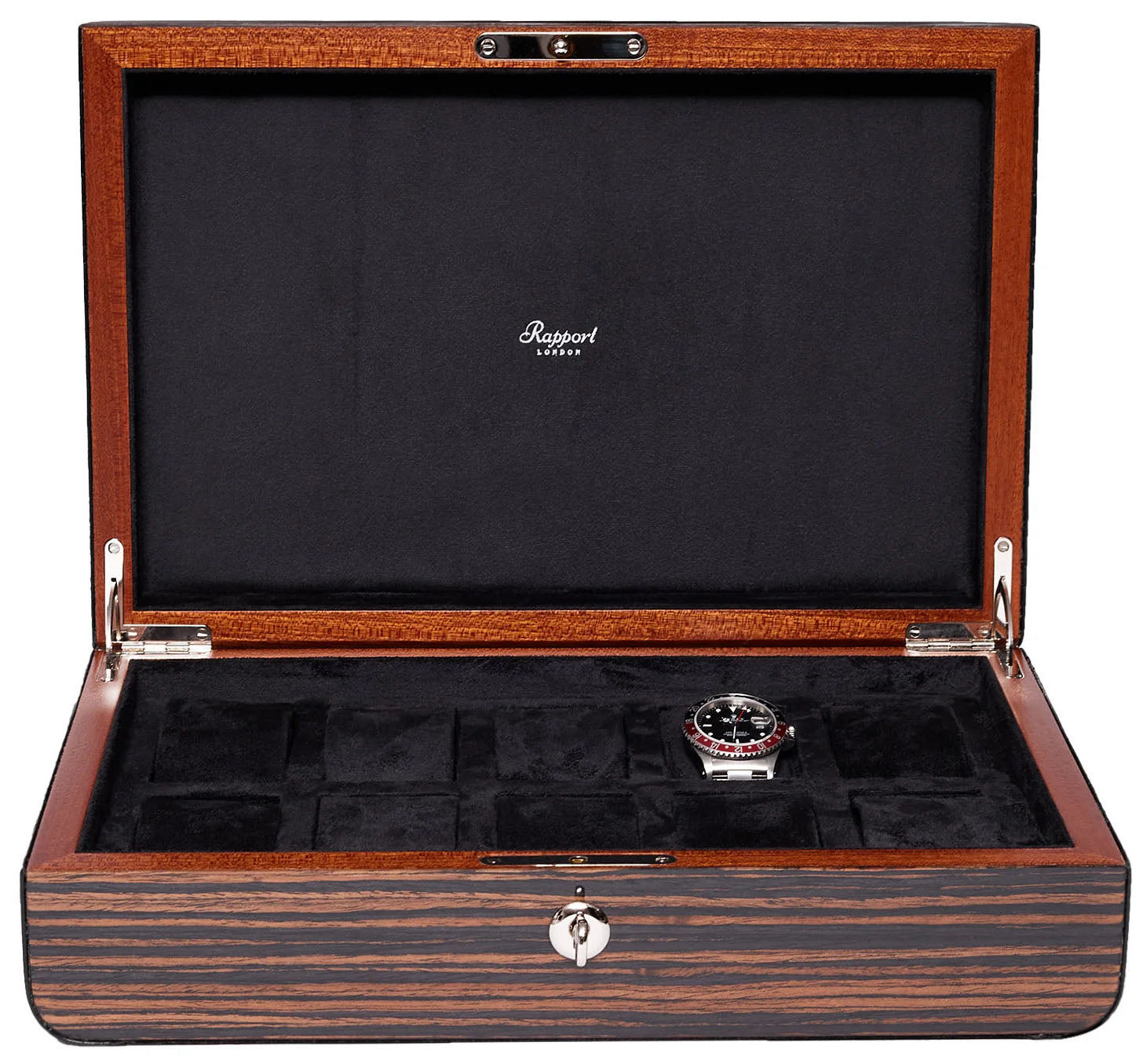 Rapport Watch Box Mayfair 10 Macassar Wood