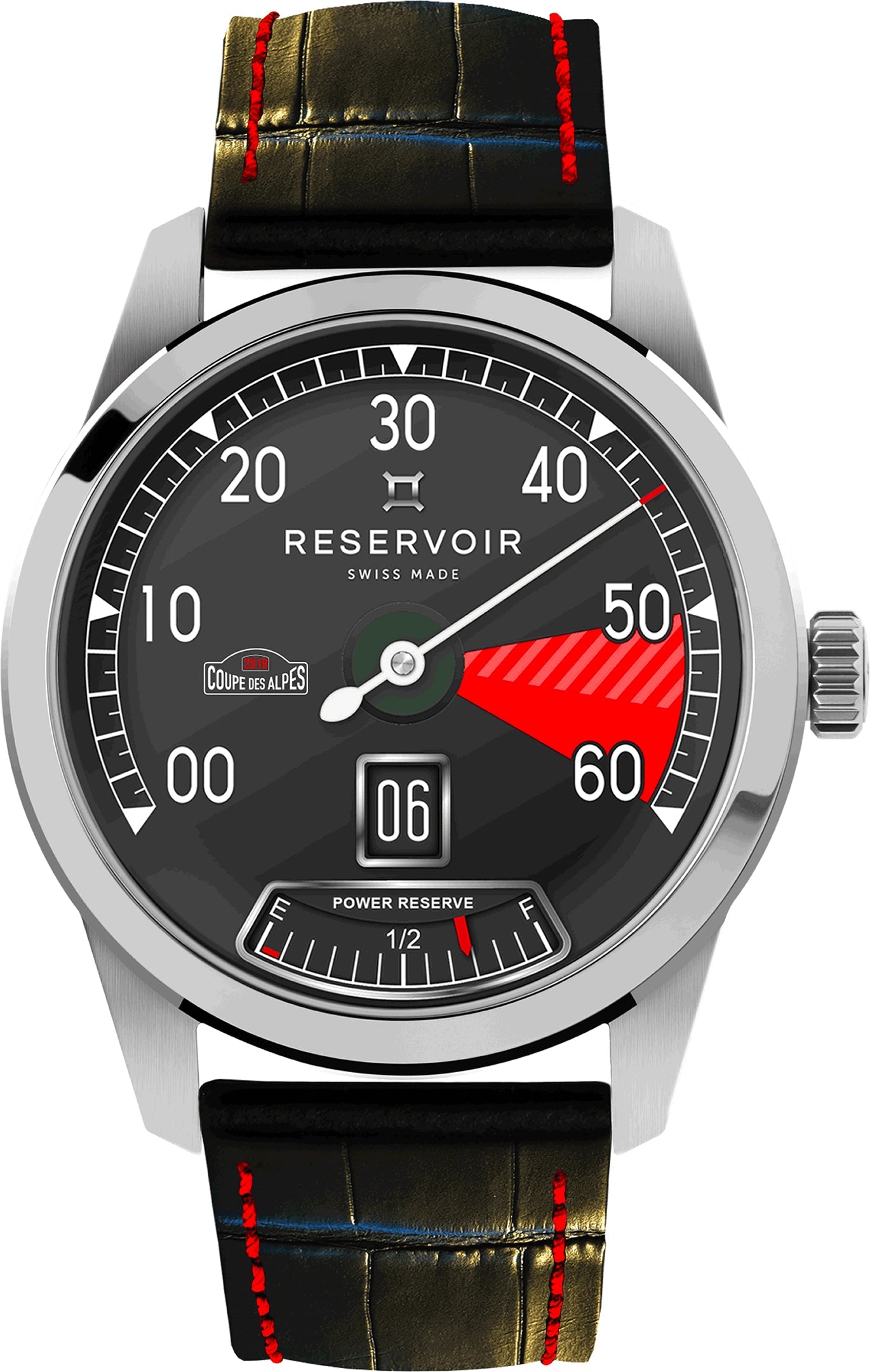 Reservoir Watch Supercharged Coupe des Alpes Limited Edition - Black
