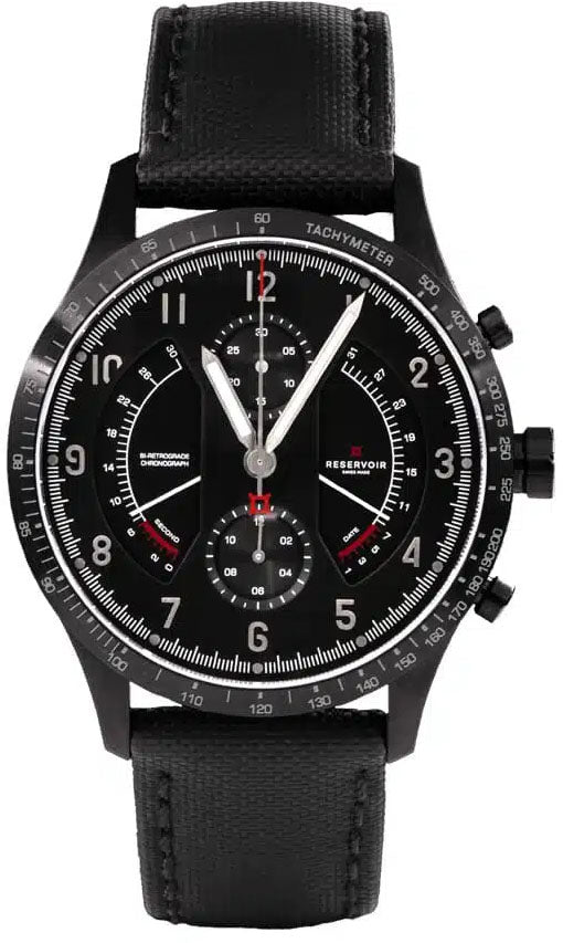 Reservoir Watch Sonomaster Chronograph Black Thunder - Black