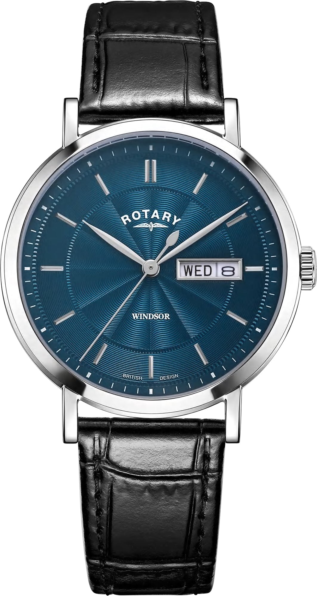 Rotary Watch Windsor 3 Hands Mens