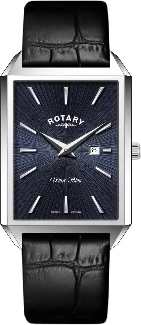 Rotary Watch Ultra Slim Mens