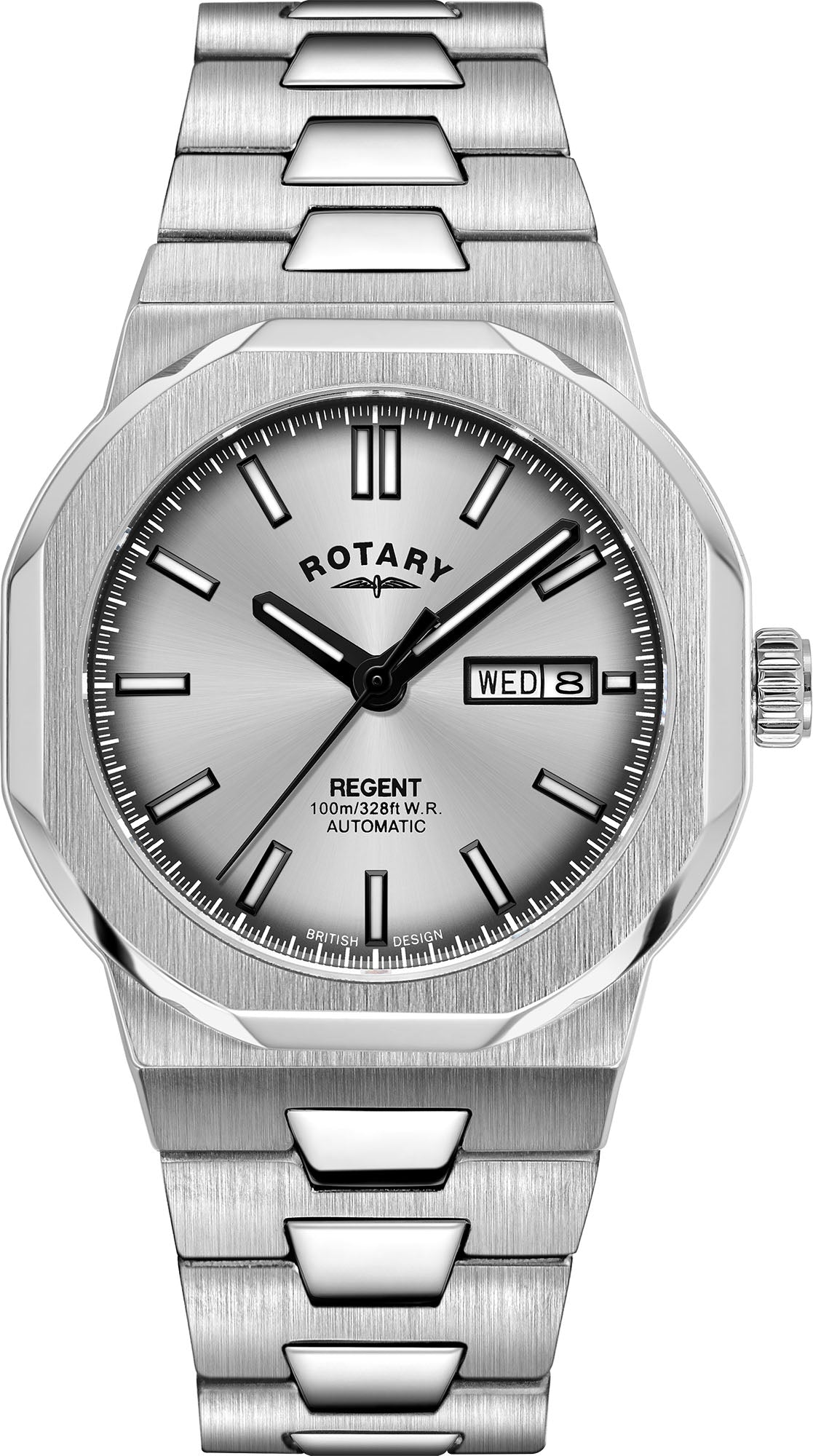 Rotary Watch Regent Mens - Silver