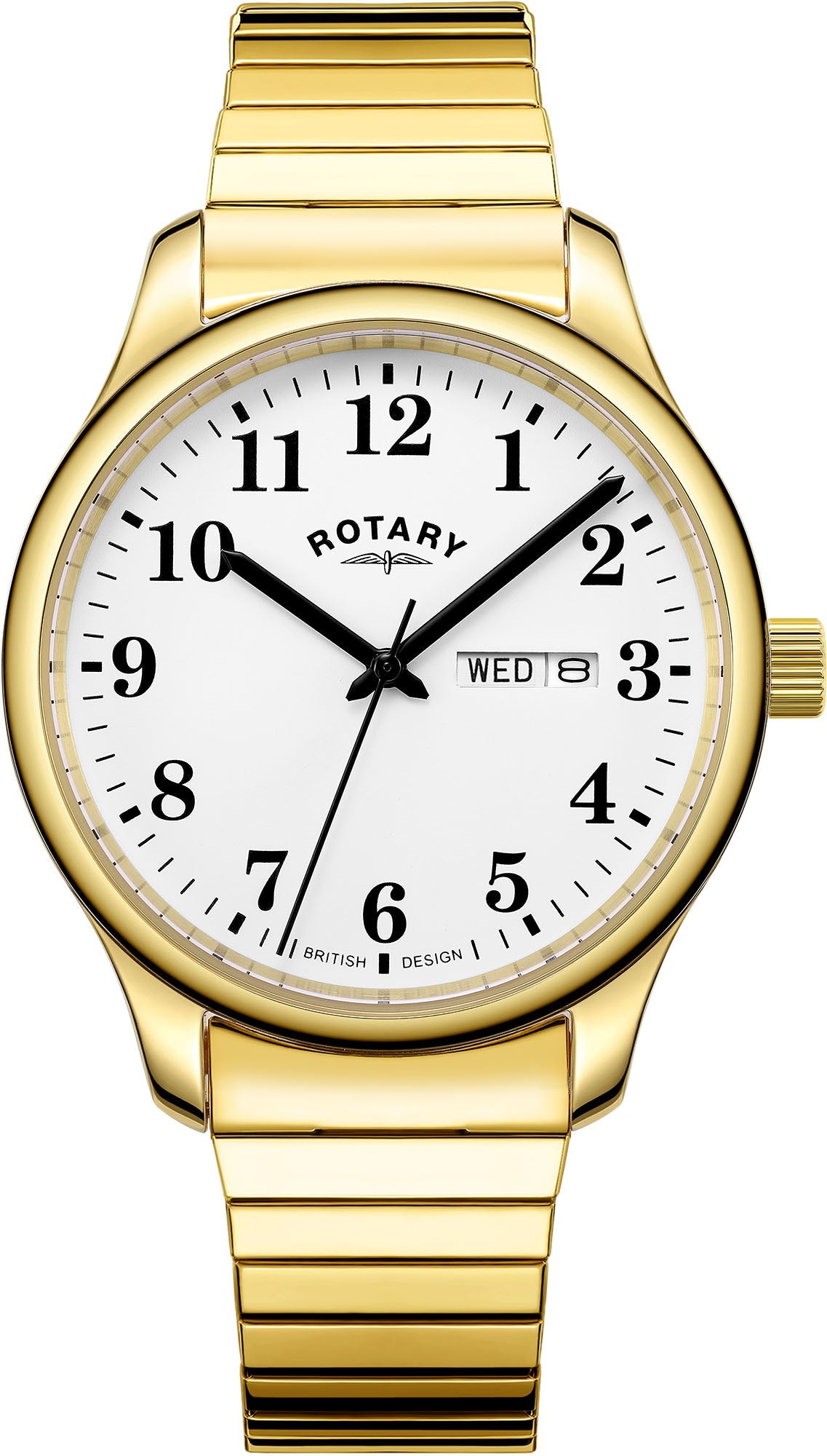 Rotary Watch Expander Mens - White