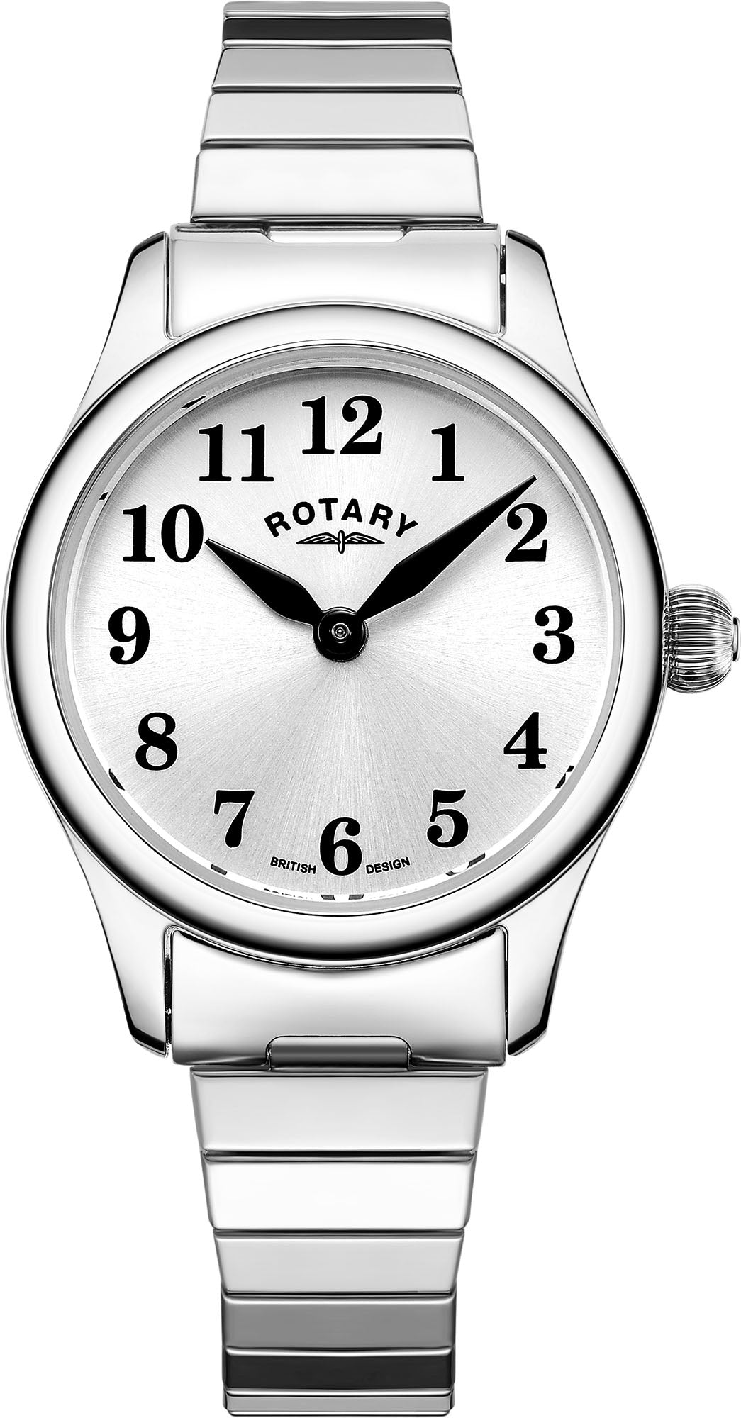 Rotary Watch Expander Ladies - Silver