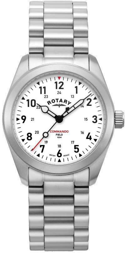Rotary Watch Commando Field Mens