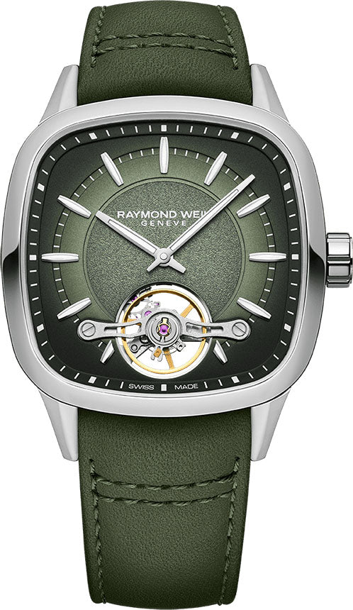 Raymond Weil Watch Freelancer Calibre RW1212 Green
