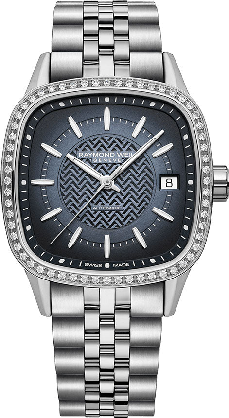 Raymond Weil Watch Freelancer 60 Lab Blue Ladies Bracelet