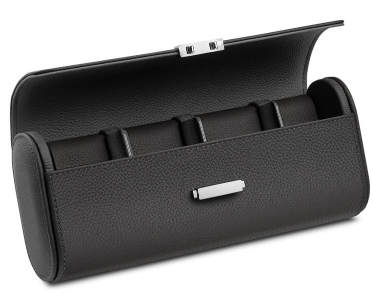 Scatola del Tempo Watch Case Viaggio Pochette Grey