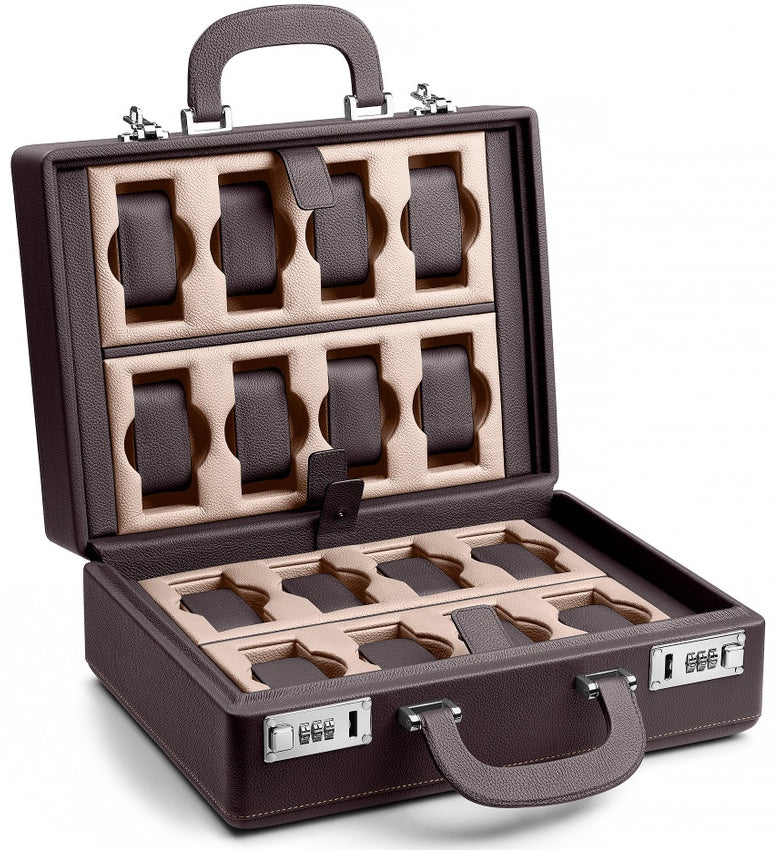 Scatola del Tempo Watch Case Valigetta 16 Bi Colour