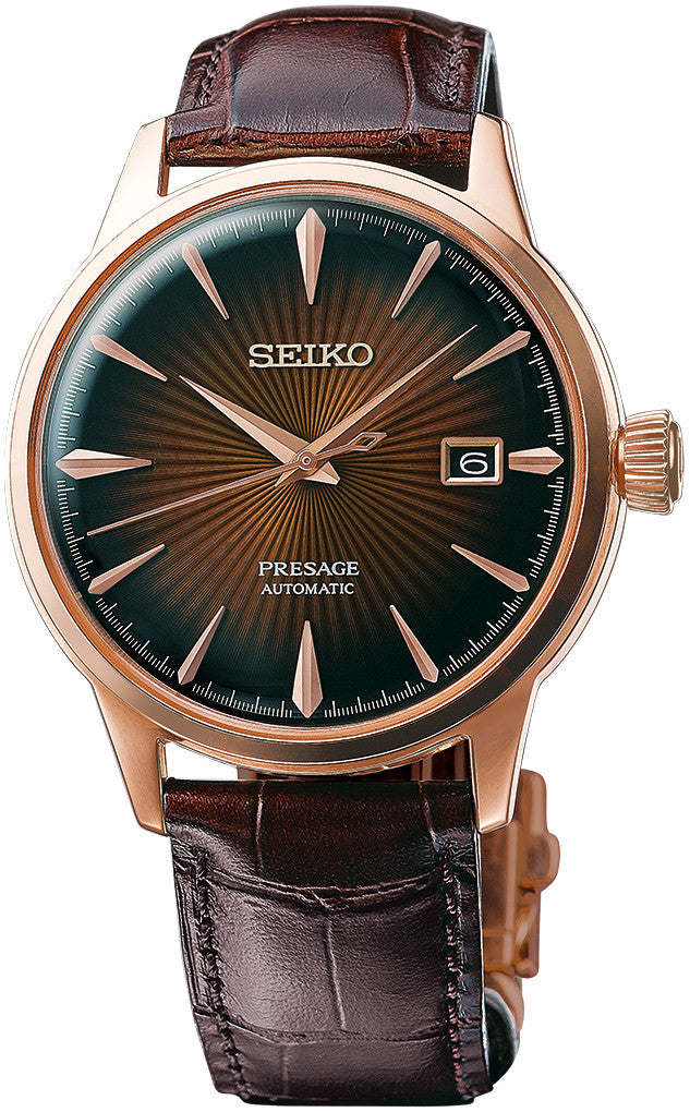 Seiko Presage Watch Cocktail Collection Manhattan - Black