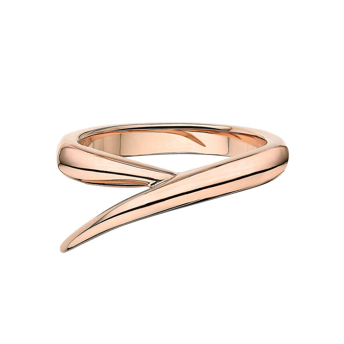 Shaun Leane Interlocking 18ct Rose Gold Single Ring - P