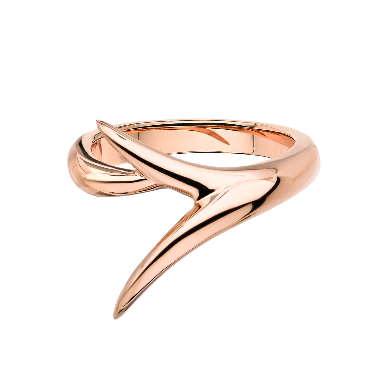 Shaun Leane Interlocking Embrace 18ct Rose Gold Ring - R
