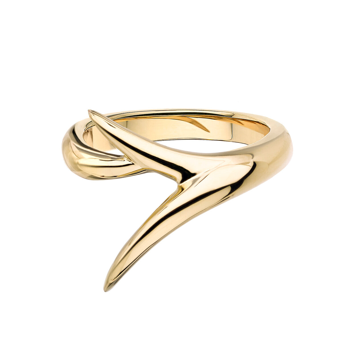 Shaun Leane Interlocking Embrace 18ct Yellow Gold Ring - O