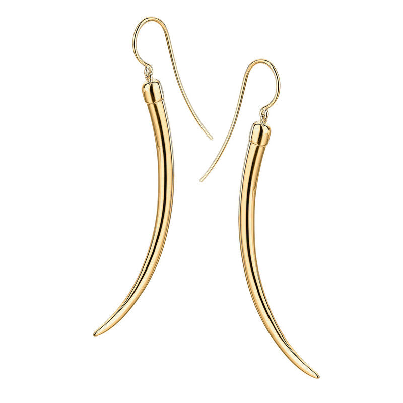 Shaun Leane No. 1 18ct Yellow Gold Plated Sterling Silver Large Drop Earrings - Gold
