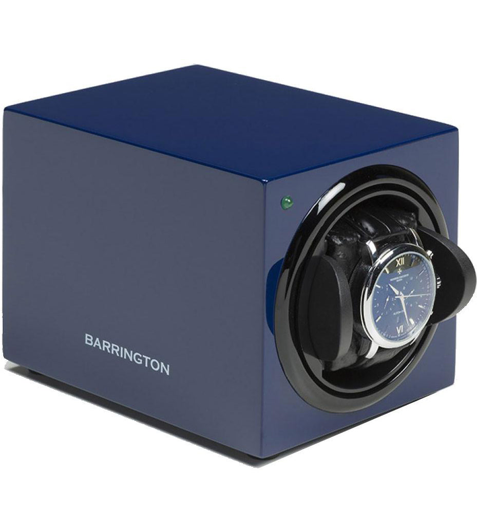 Barrington Watch Winder Single Shadow Midnight Blue - Blue