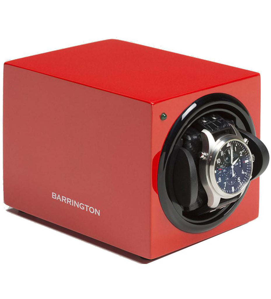 Barrington Watch Winder Single Crimson Red - Red