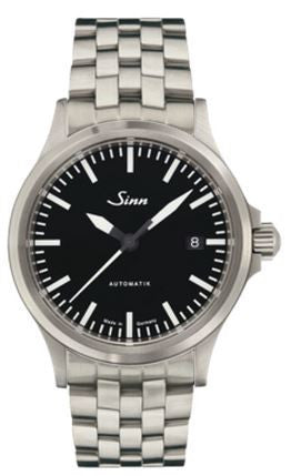Sinn Watch 556 I Fine Link Bracelet - Black