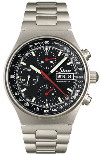 Sinn Watch 144 St Sa Bracelet - Black