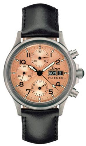 Sinn Watch 356 Sa Pilot II Leather - Gold
