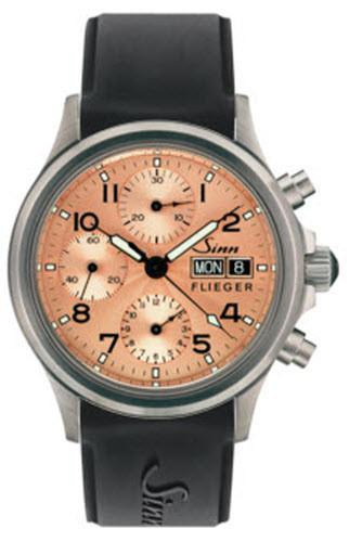 Sinn Watch 356 Sa Pilot II Rubber - Gold