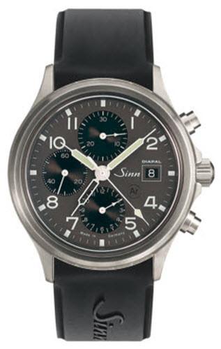 Sinn Watch 358 Diapal Rubber - Grey