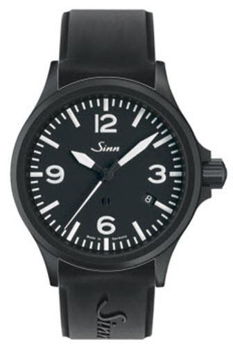 Sinn Watch 856 S Rubber - Black