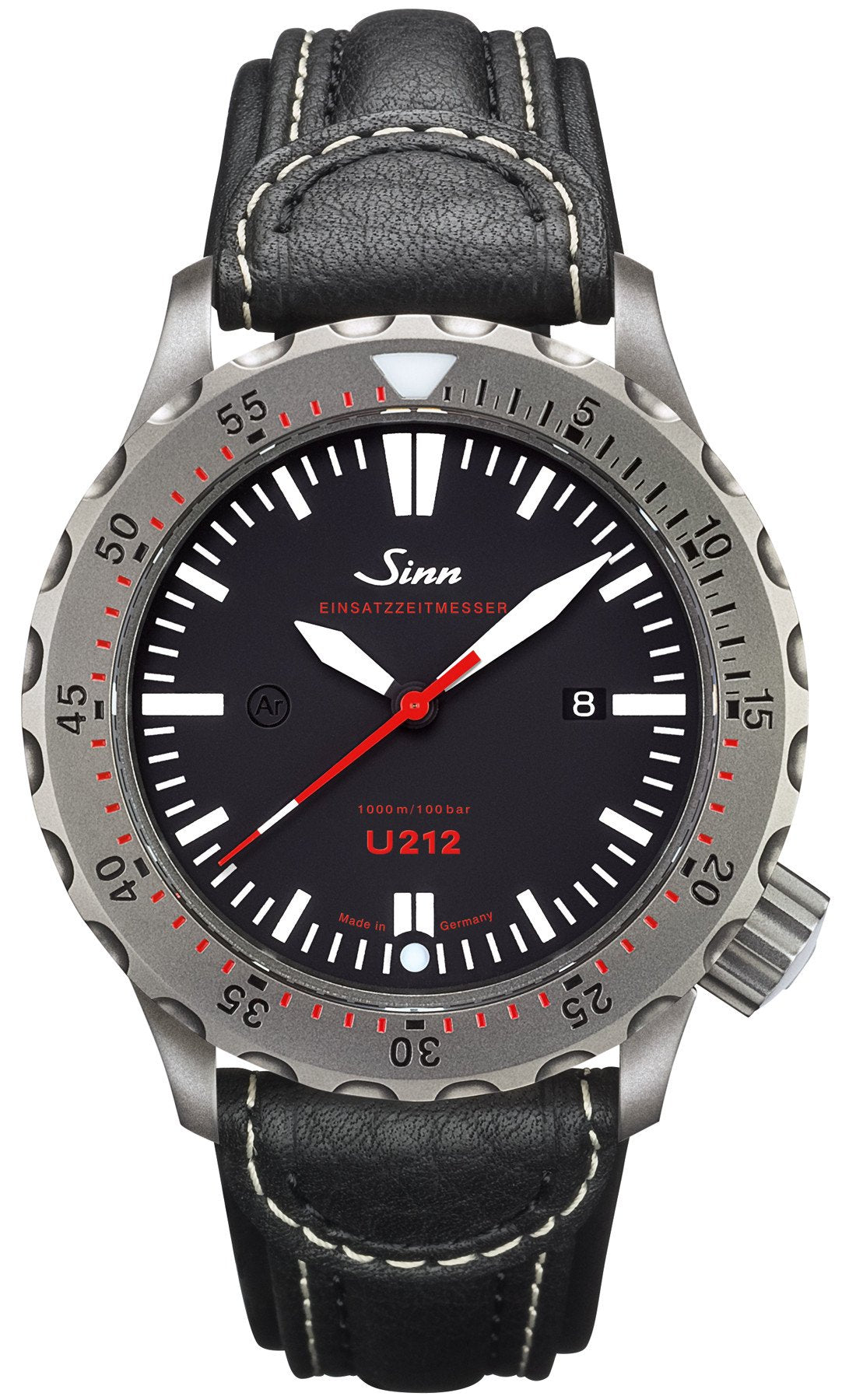 Sinn Watch U212 - EZM 16 Leather - Black