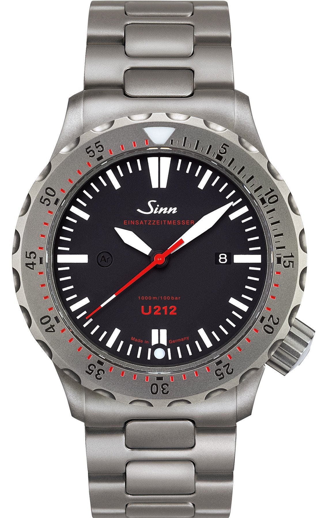 Sinn Watch U212 - EZM 16 Bracelet - Black