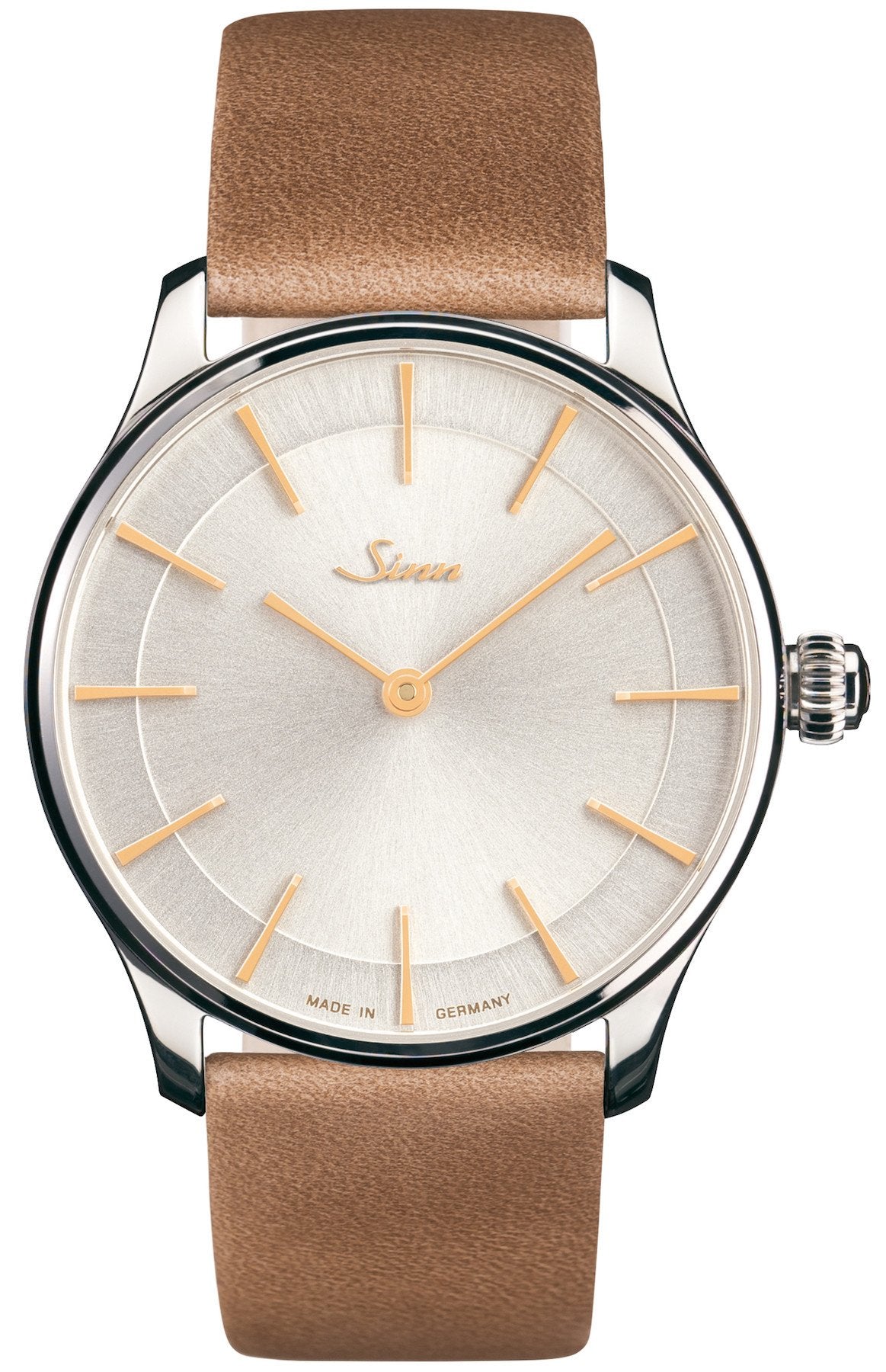 Sinn Watch 1736 St I 4N Leather Tan - Silver