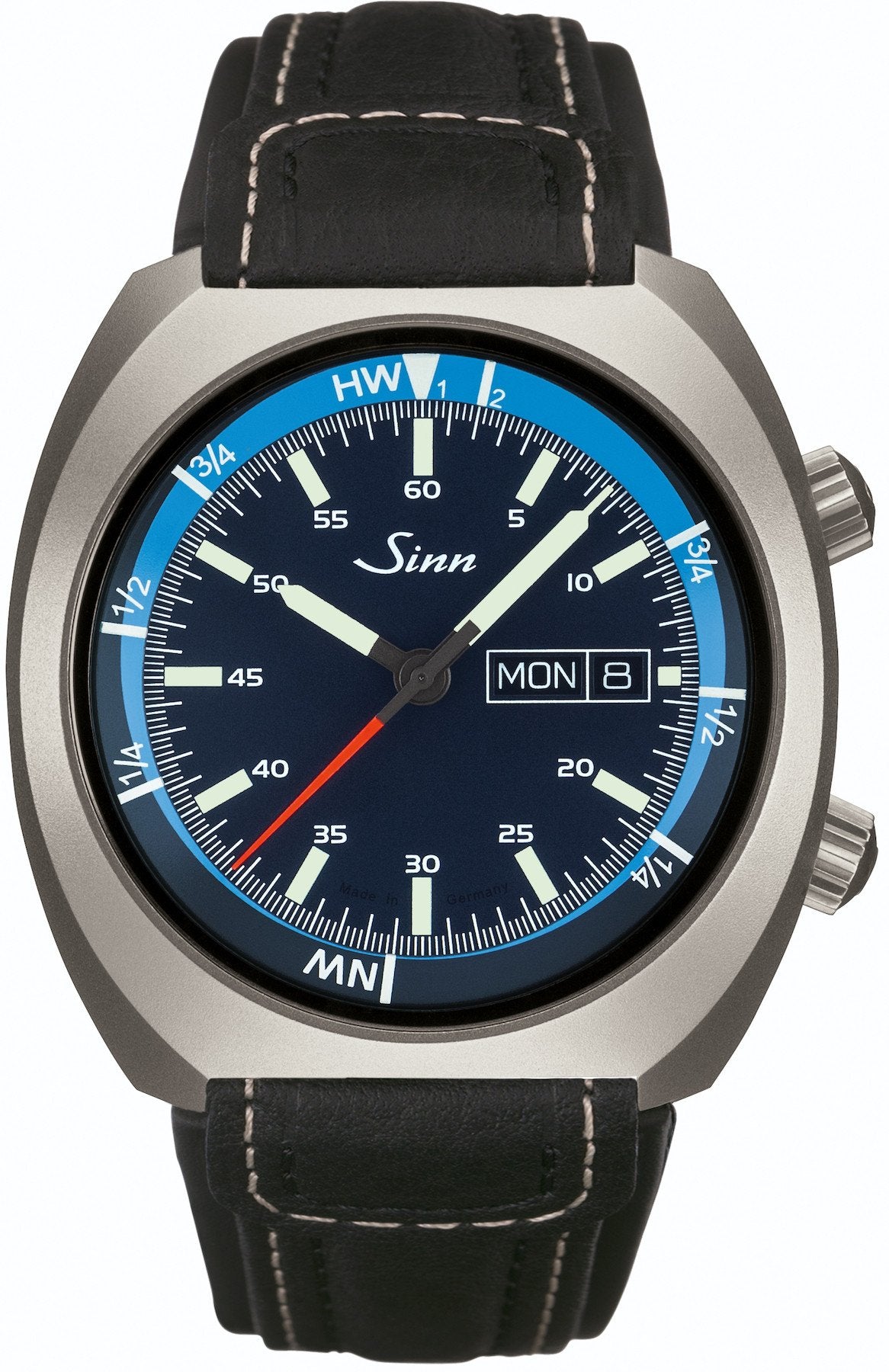 Sinn Watch 240 St GZ Cowhide Integrated - Blue