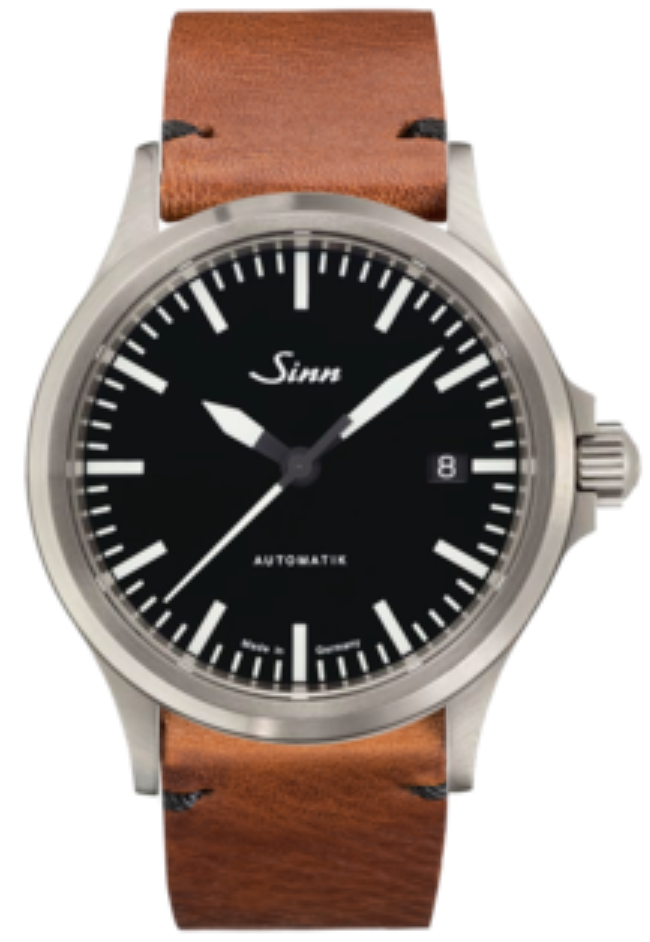 Sinn Watch 556 I Vintage Cowhide Vintage Brown - Black