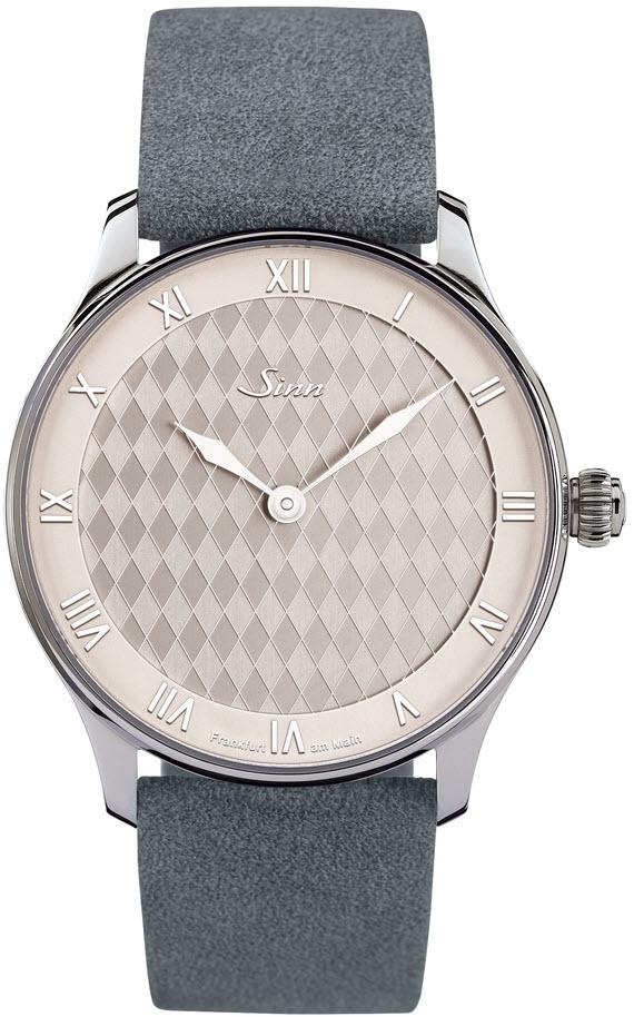 Sinn Watch 1746 Heimat Grey Alcantara - Silver