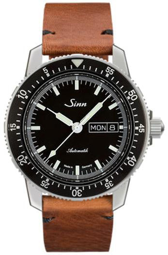 Sinn Watch 104 St Sa I Vintage Leather - Black