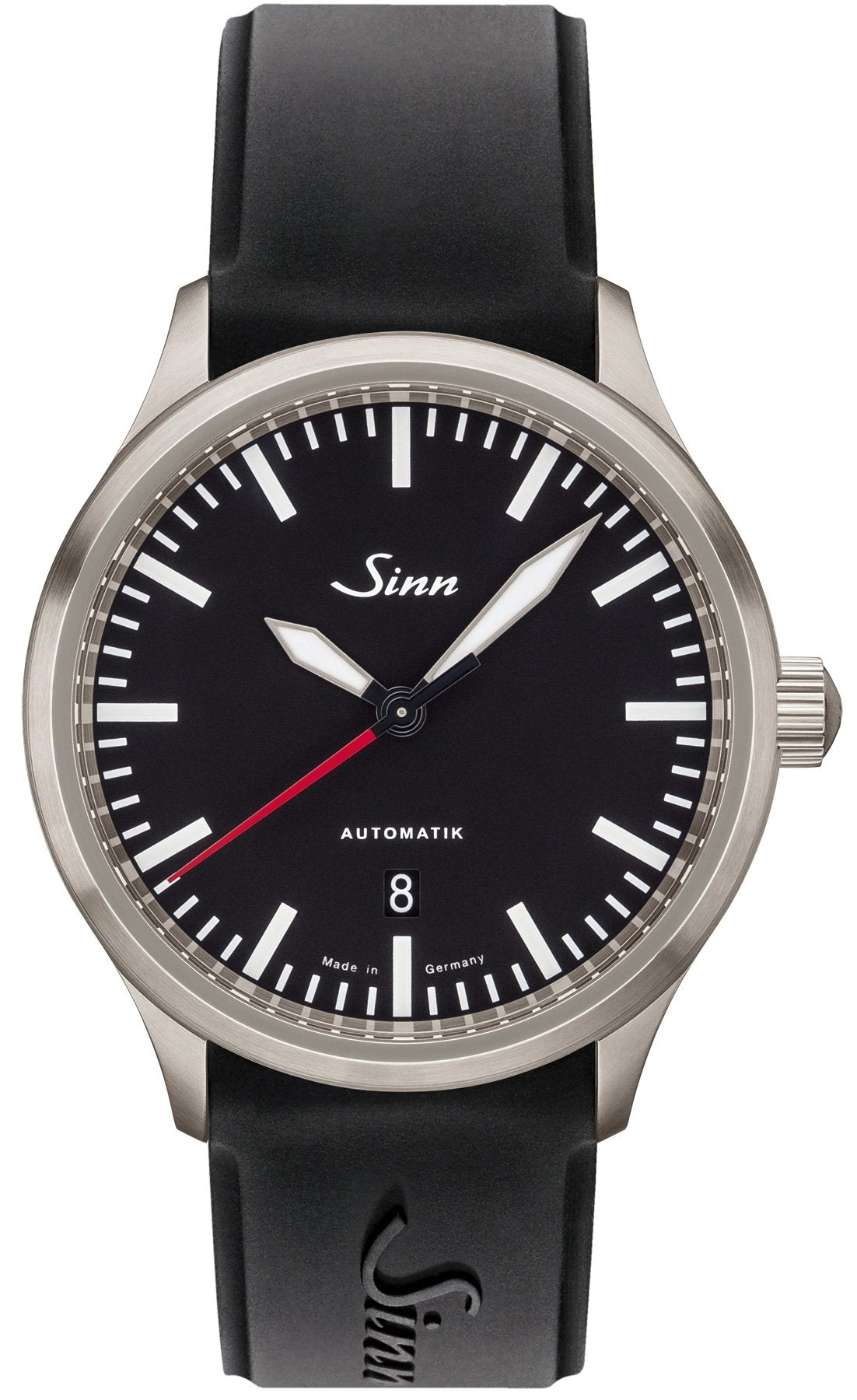 Sinn Watch 836 Black Rubber - Black