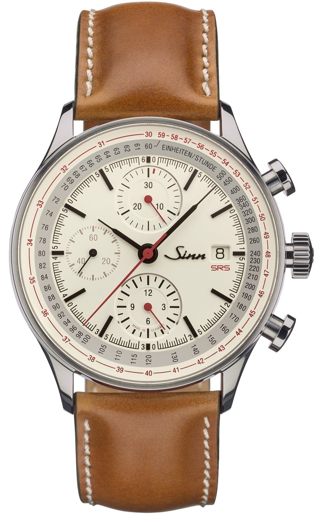 Sinn Watch 910 SRS Vintage Leather - Cream