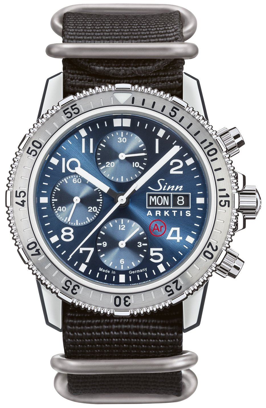 Sinn Watch 206 Arktis II Nato - Blue