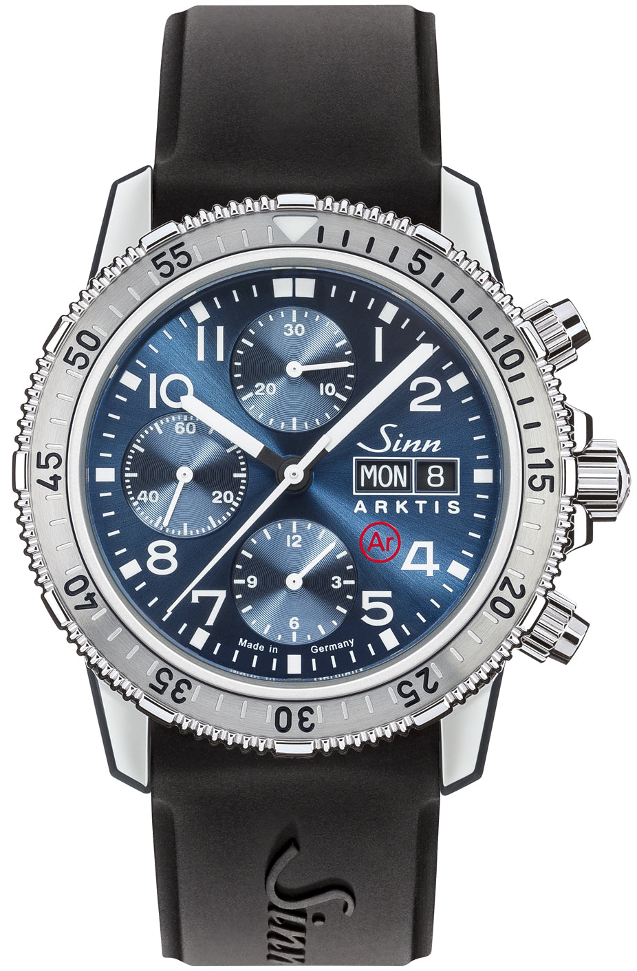 Sinn Watch 206 Arktis II Rubber Black - Blue