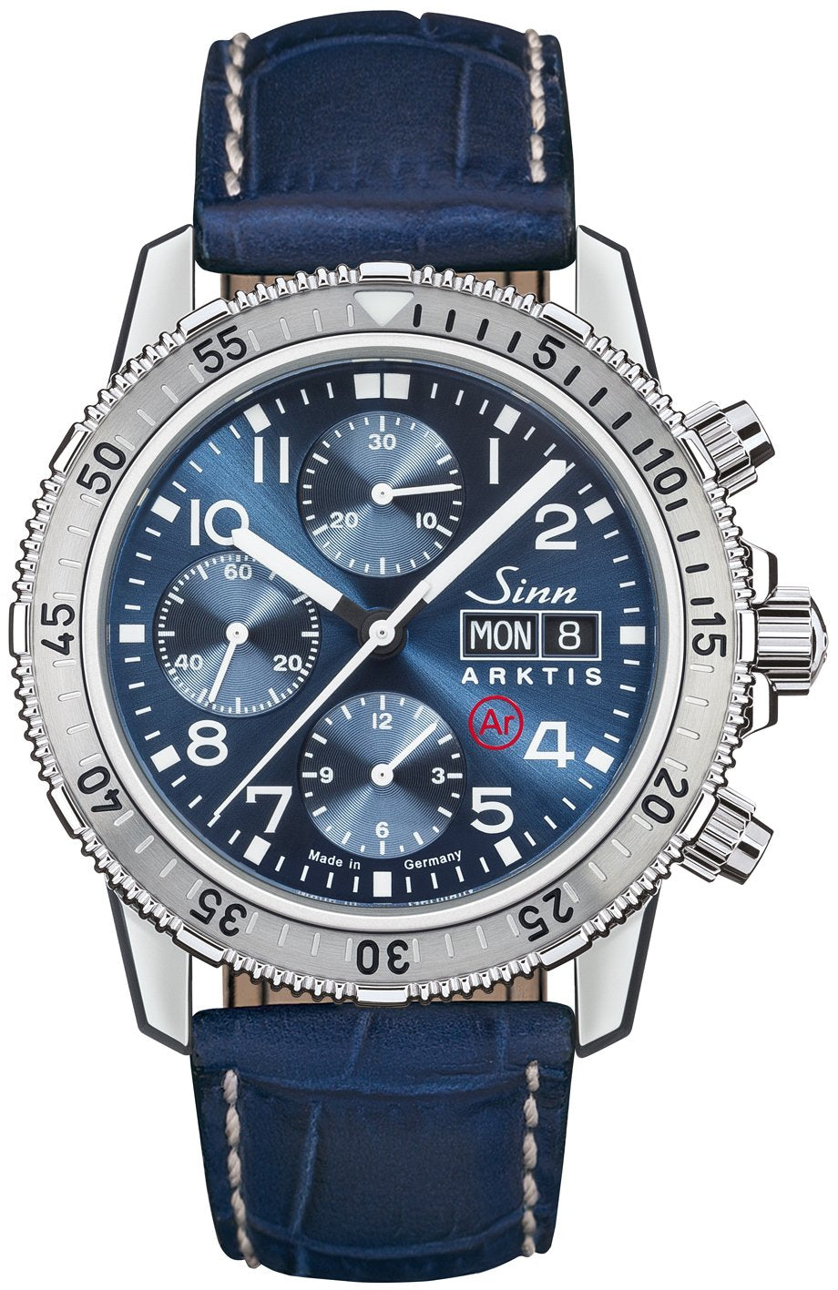 Sinn Watch 206 Arktis II Aligator Blue - Blue