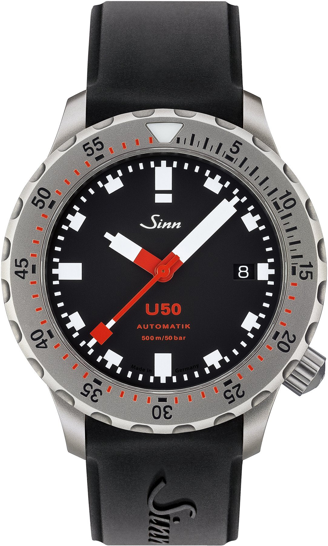 Sinn Watch U50 Tegimented Silicone Black