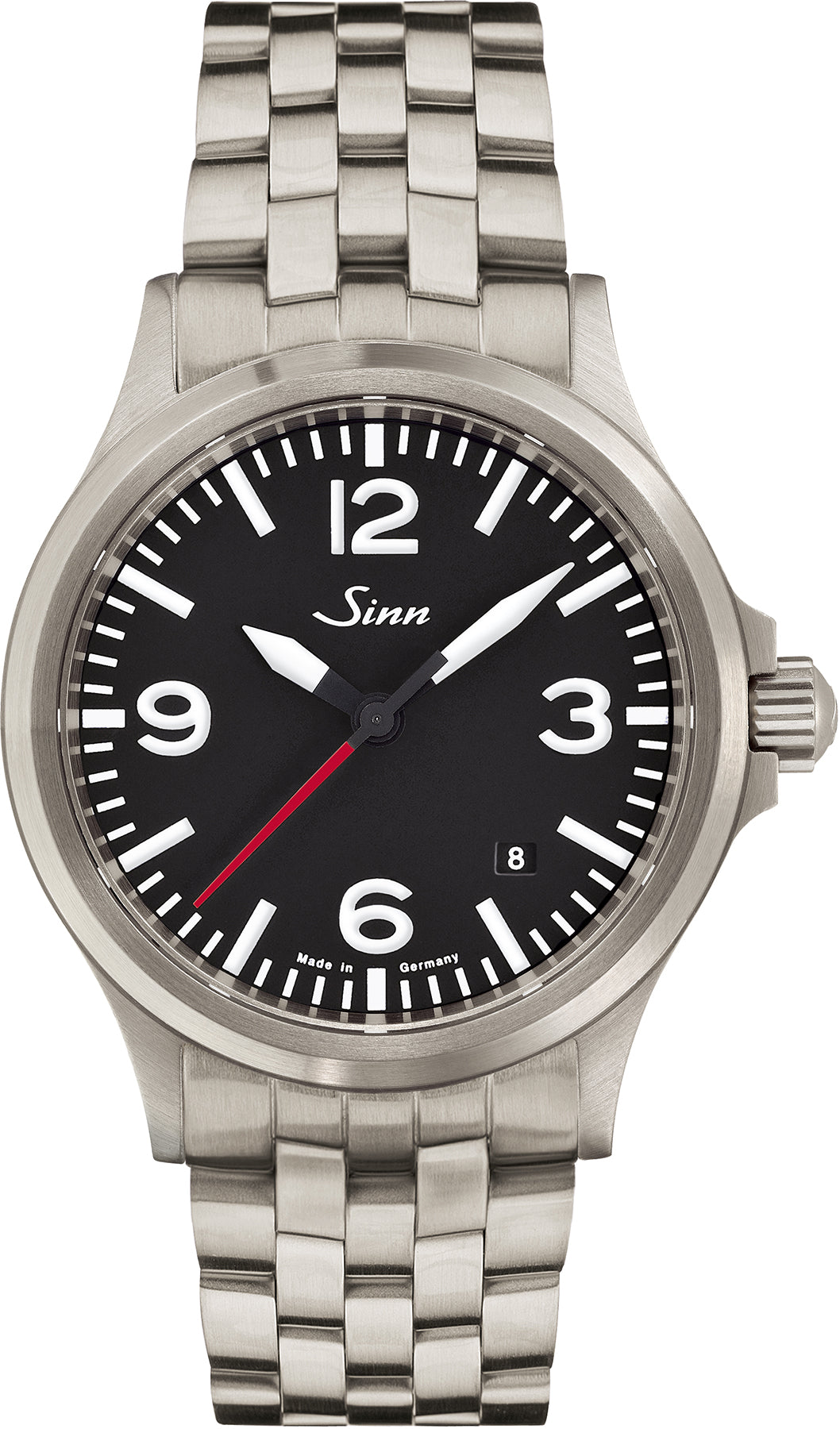 Sinn Watch 556 A RS Fine Link Bracelet - Black