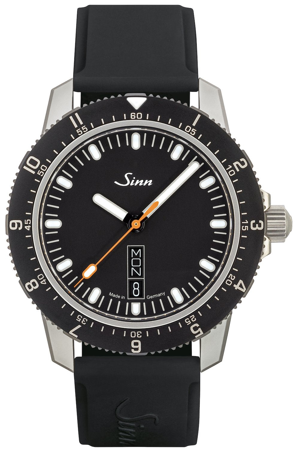 Sinn Watch 105 St Sa Silicone - Black