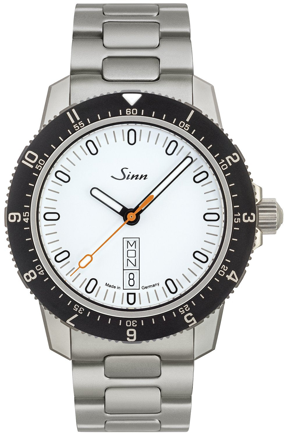 Sinn Watch 105 St Sa W H-Link Bracelet - White