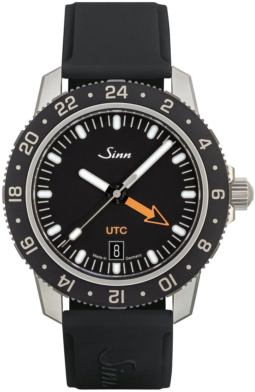 Sinn Watch 105 St Sa UTC Silicone - Black