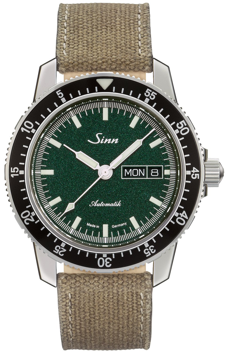 Sinn Watch 104 St Sa I MG Canvas Beige - Green